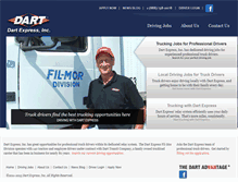 Tablet Screenshot of dartexp.com